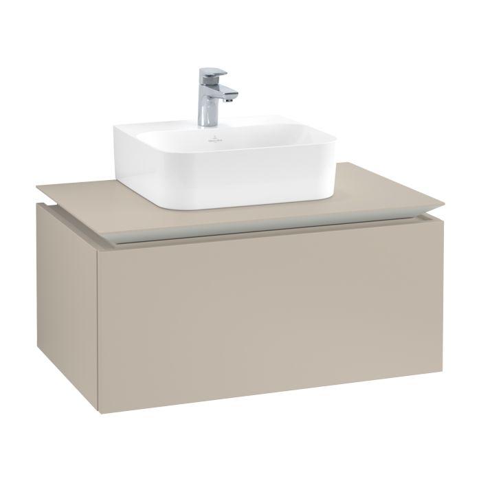 Villeroy & Boch Legato Waschtischunterschrank B73300VK 80x38x50cm, Soft Grey