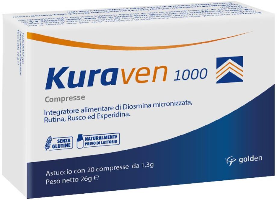 GOLDEN PHARMA Srl KURAVEN*1000 20Cpr