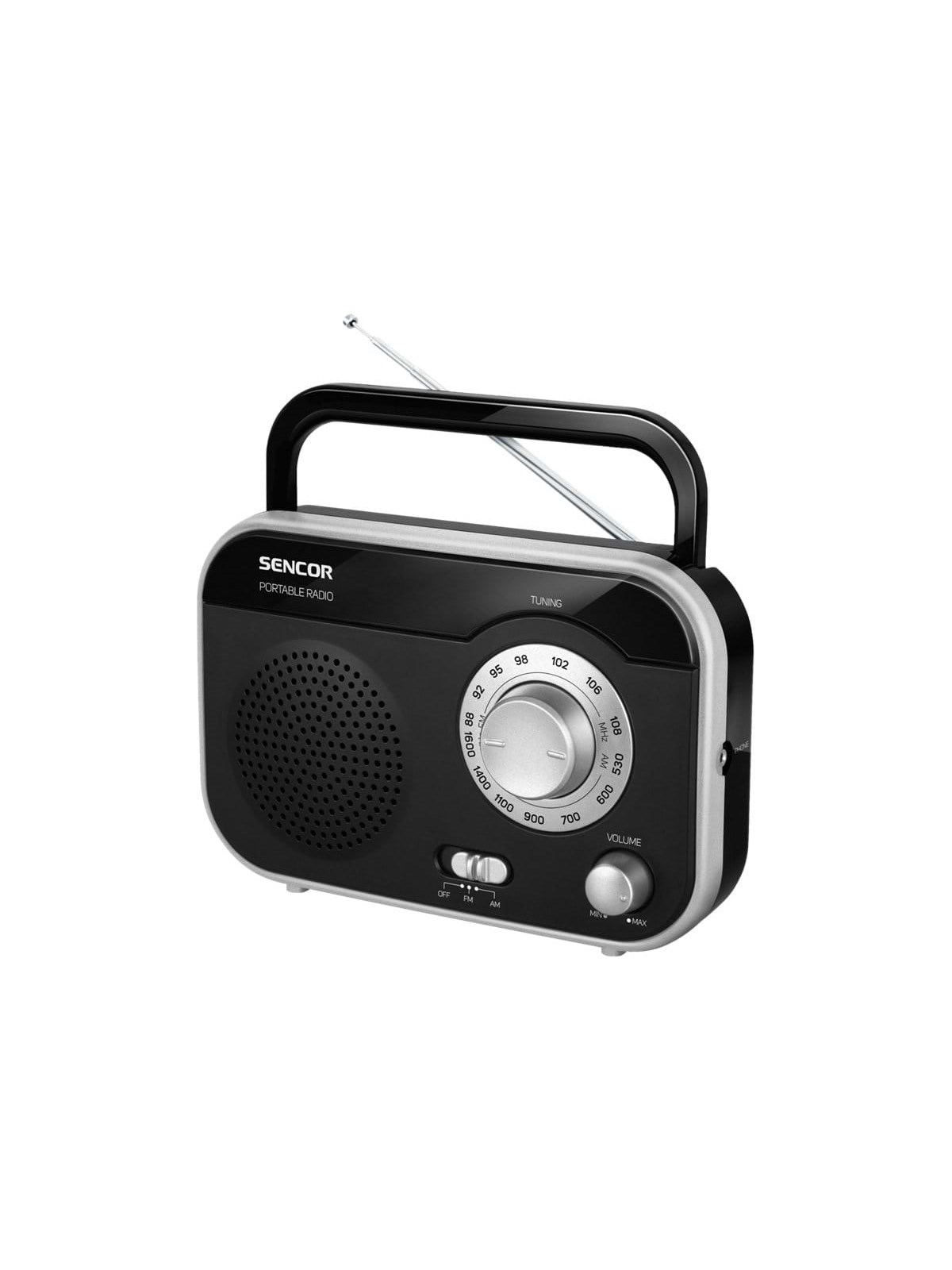 Sencor SRD 210BS - AM/FM - silber