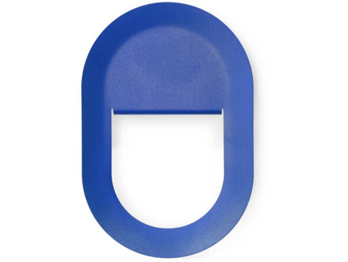 Spinder Design Haken Manta blau Stahl H 15.3 cm 1 - Haken