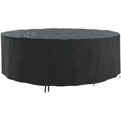 vidaXL Möbelbezug Schwarz 279 x 279 x 71 cm 420D Oxford Stoff
