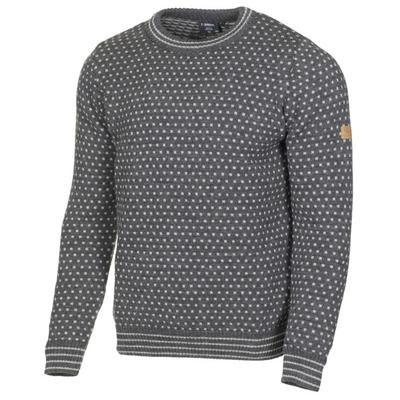 Ivanhoe of Sweden - Sverre Crewneck - Wollpullover Gr S grau