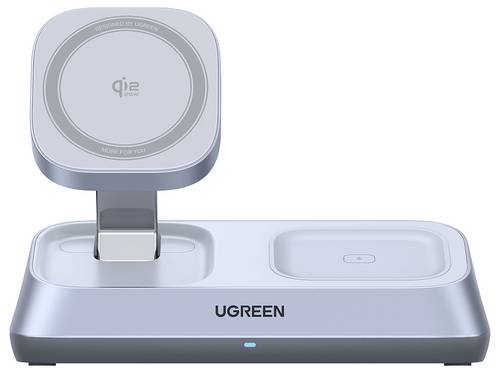 UGREEN Induktions-Ladegerät 25W W711 3-in-1 25W Magnetic Charger 55677 Ausgänge Induktionslade-Standard Grau