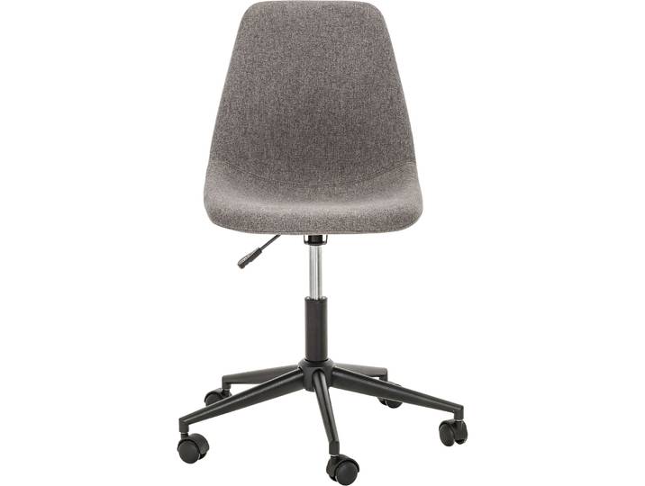 Bürostuhl Lia dunkelgrau Metall/Alu/Kunststoff H 86 cm