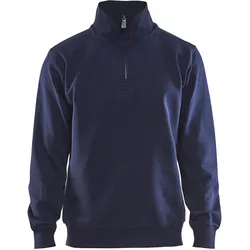 Blakläder Sweater mit Half-Zip 3365 1048 in div. Farben - marineblau - L