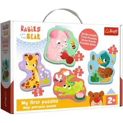 Puzzle - "Baby Classic" - Tierbabys Trefl 36135