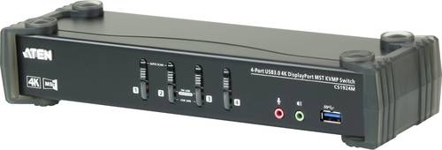 ATEN CS1924M 4 Port KVM-Umschalter DisplayPort, HDMI Maus, Tastatur, USB 4096 x 2160 Pixel