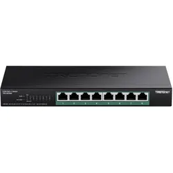 Trendnet 8-PORT 2.5G POE++ SWITCH (8 Ports), Netzwerk Switch, Schwarz