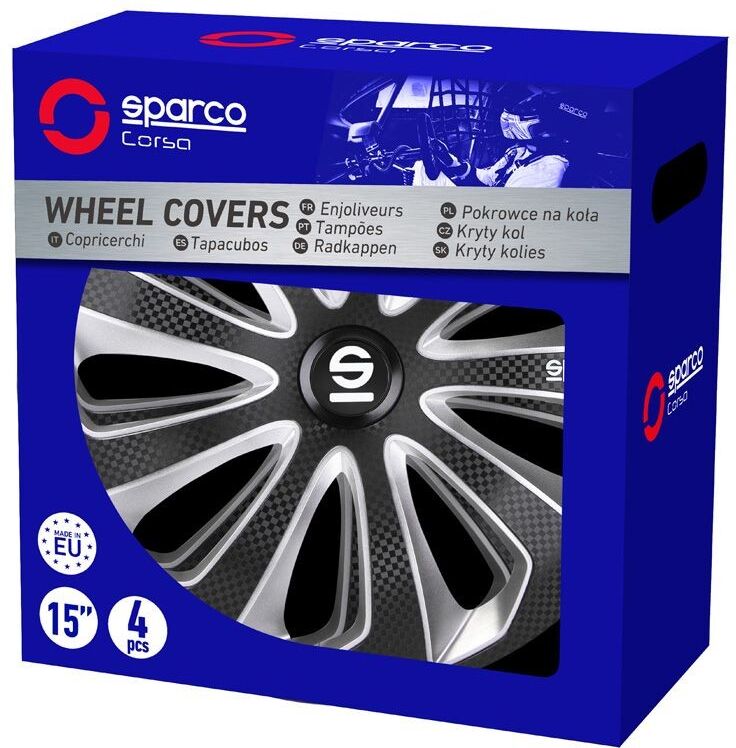SPARCO SPC1675BKSVC Copricerchi