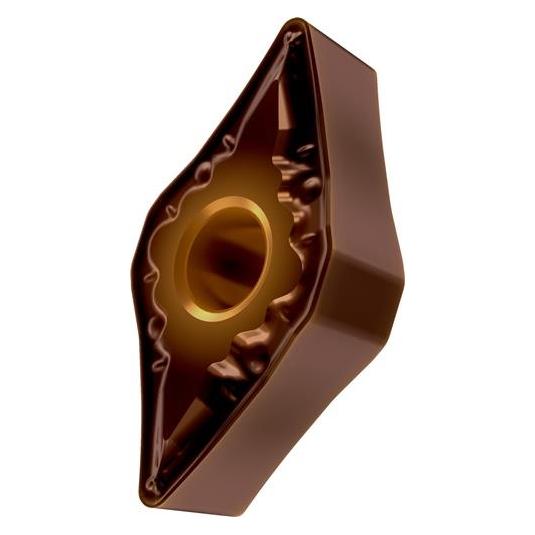 Pramet Drehwendeschneidplatte ISO DNMG 150604E-FM:T8430 D.5,16mm PVD beschichtet - VPE: 10 (DNMG 150604E-FM:T8430)