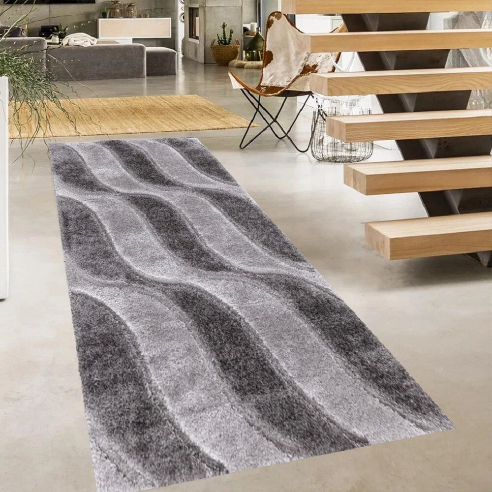Metro Viva Grey Gray Rectangle 120 x 170 cm