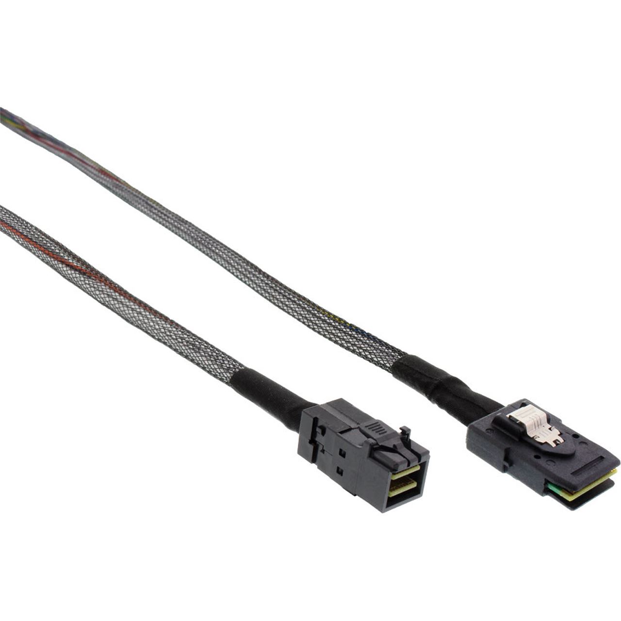 InLine Mini SAS HD Kabel, SFF-8643 zu SFF-8087, mit Sideband, 0,5m
