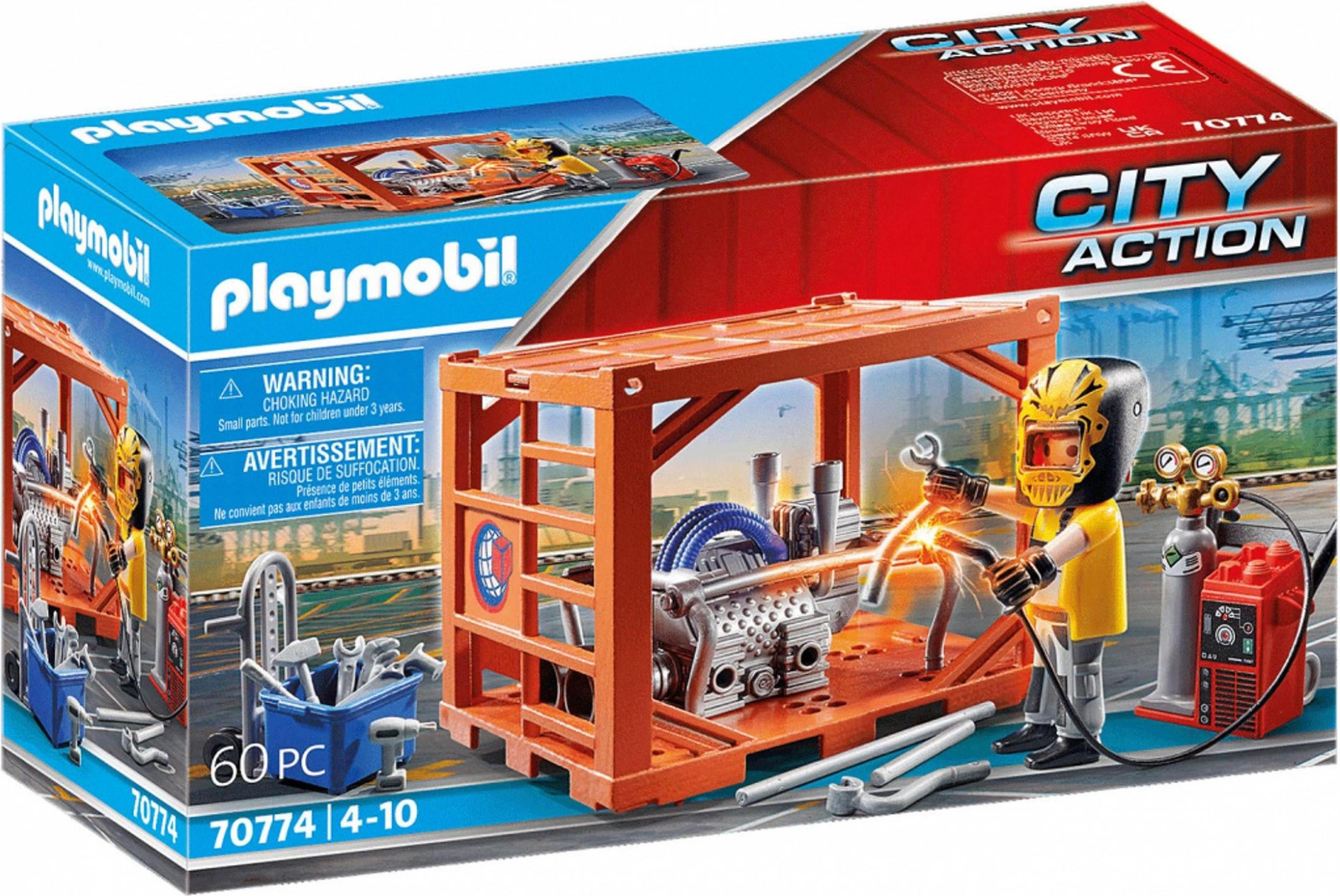 Playmobil City Action 70774 Containerproductie