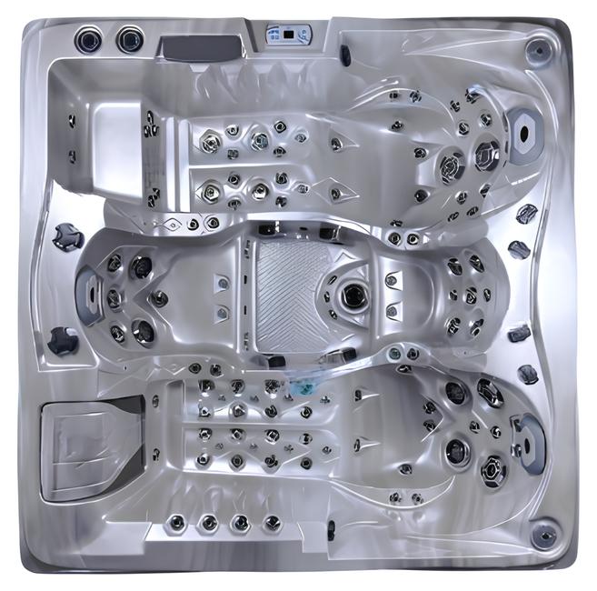 Hydromassagebad Whirlpool Sprudelwanne Whirlwanne Außenwhirlpool 210x210cm