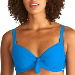 Swegmark Bahamas Excellent Bikini Wire Bra Blau F 75 Damen