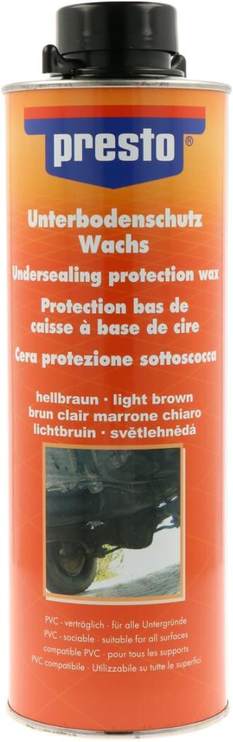 european aerosols presto Unterbodenschutz Wachs hell, 1 l