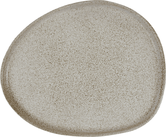 Aida Raw Organic Frokosttallerken - Sandy Beige