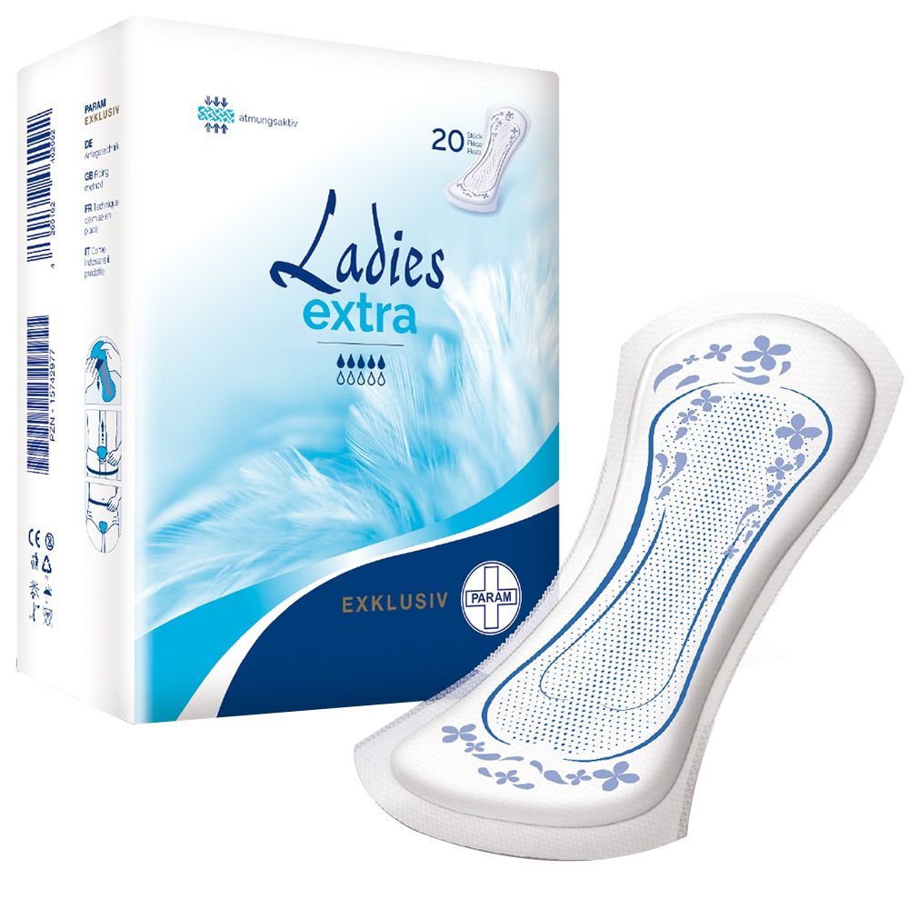 Param Ladies Exklusiv Inkontinenz-Einl.extra 20 St Einlagen
