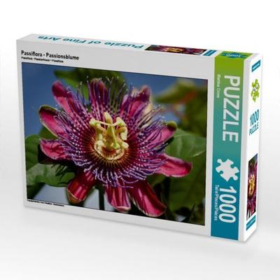CALVENDO Puzzle Passiflora - Passionsblume | 1000 Teile Lege-Größe 64x48cm Foto-Puzzle für glückliche Stunden