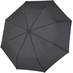Flex Big Regenschirm automatisch, schwarz, gestreift
