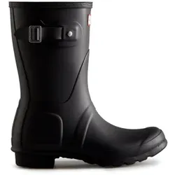 Hunter für Damen. WFS1000RMA Stiefel Original Short schwarz (38), Wohnung, Keine, Lässig