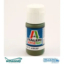Italeri Acrylfarbe Dunkelgrün RLM71 20ml 4781
