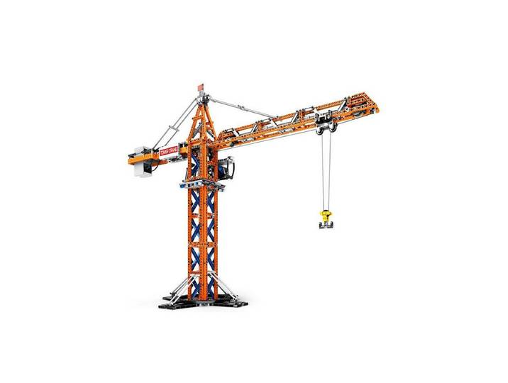 Reobrix Reobrix 22013 Turmkran Klemmbaustein RC Baukran Modell 1288 Teile Spielbausteine
