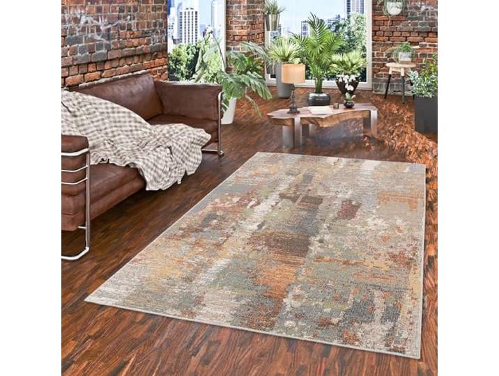 Pergamon Lagos - Tapis de Design d'intérieur/extérieur - Dégradé Naturel - 5 Tailles