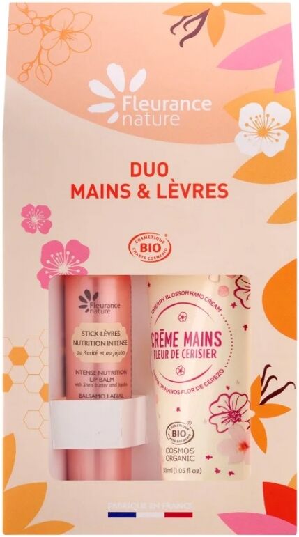 Fleurance Nature Duo Mains & Lèvres Cherry Blossom 2 Pieces