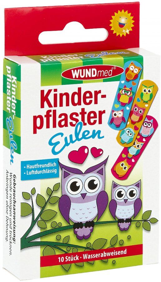Kinderpflaster Eulen