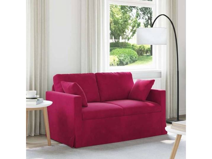 NEW 2026  Canapé moderne - Design ergonomique - pour salon - Bordeaux 138x78x80 cm L1816