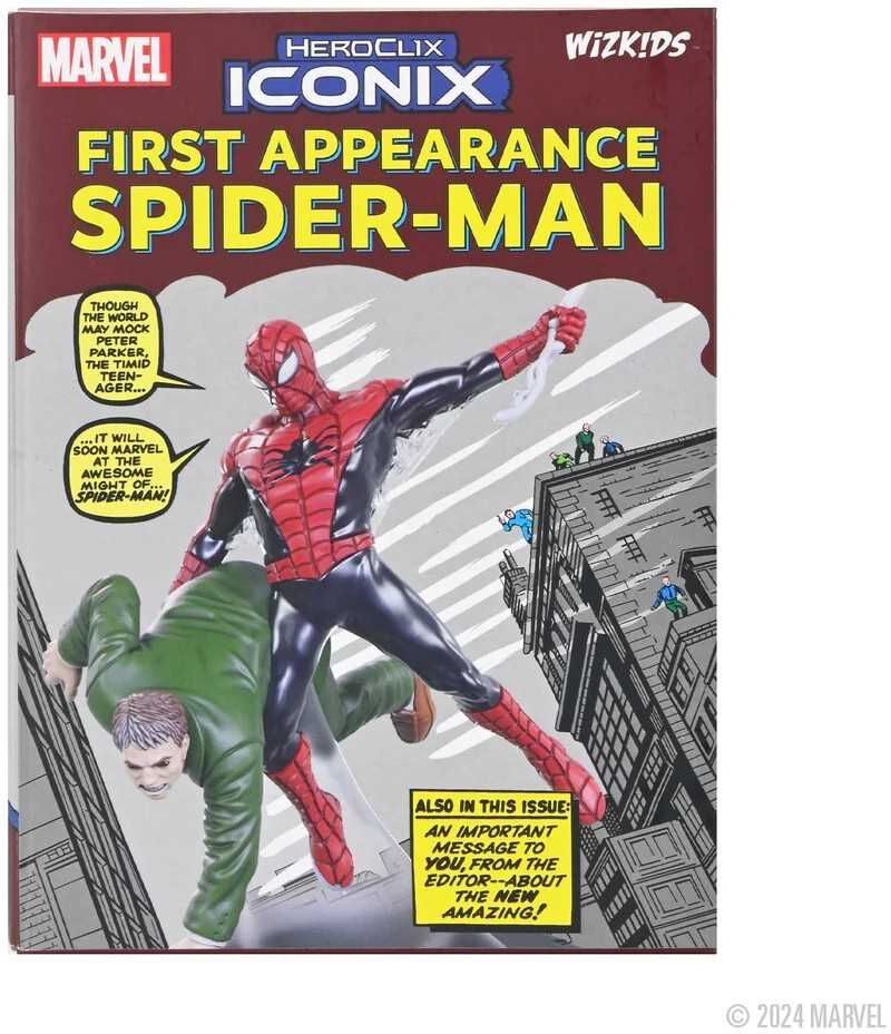 Wiz Kids LLC Marvel HeroClix Iconix: First Appearance Spider-Man - Collectible Miniature Figure for HeroClix Fans