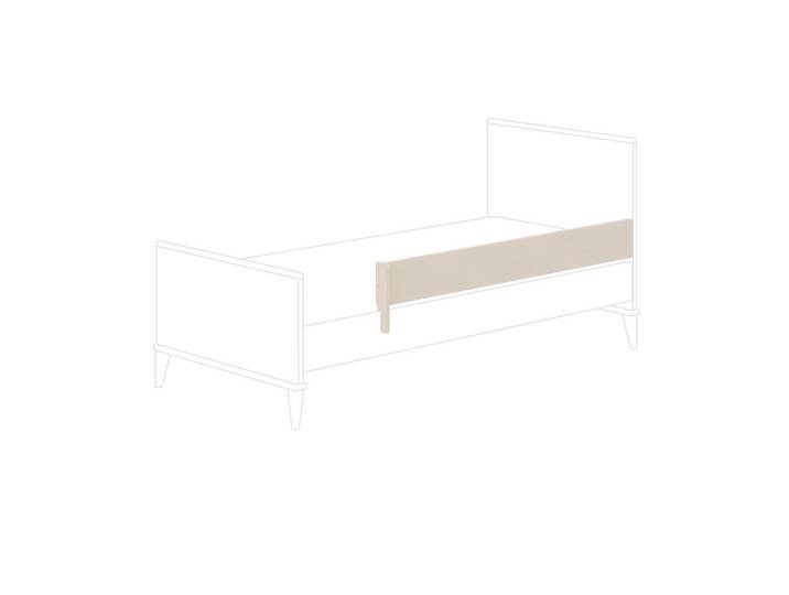 Absturzsicherung, Beige, 2,2x18x156 cm, Holzwerkstoff, Kindersicherheit, Paidi