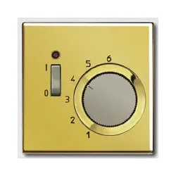 Raumtemperaturregler "Öffner" 230 V ~ (goldfarben)