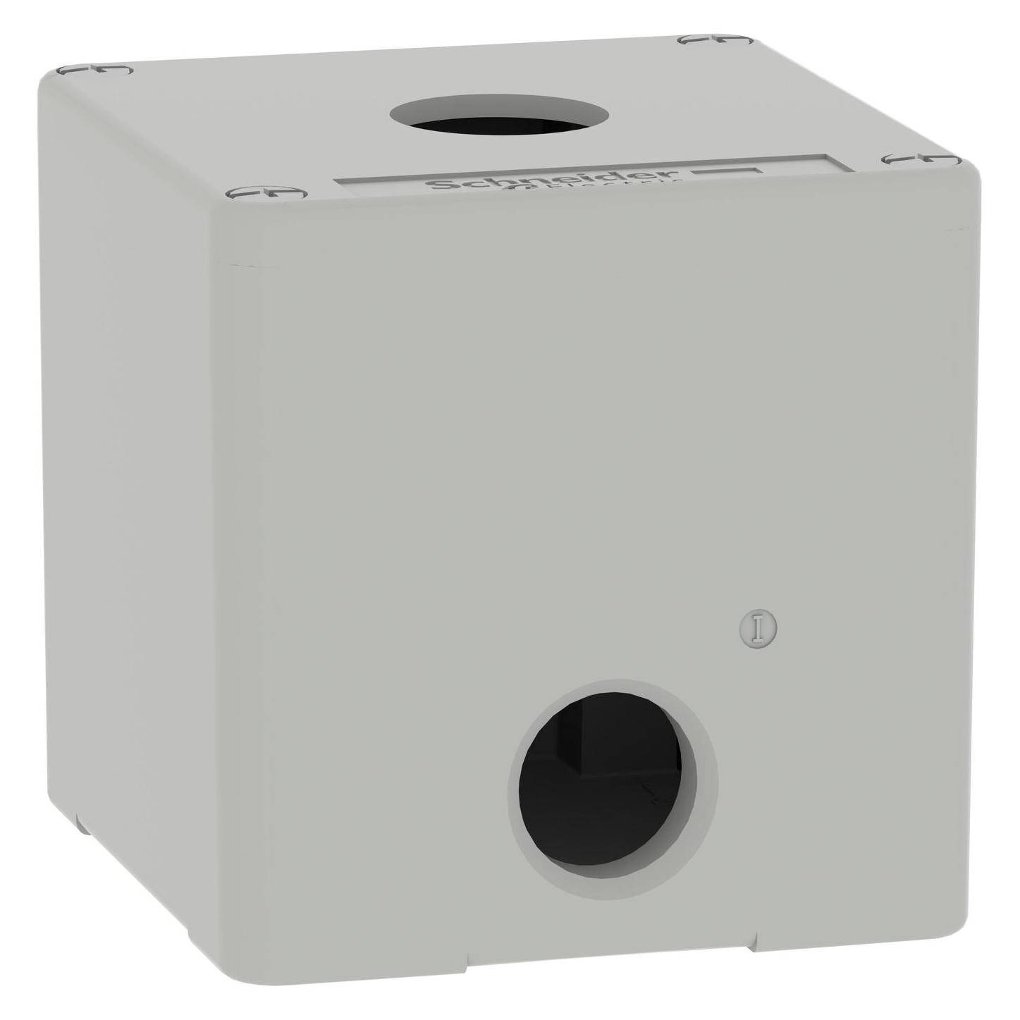 Schneider Electric XAPD1501 Leergehäuse XAP Metall grau für 1x22mm - CSA (Gehäuse) (XAPD1501)