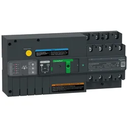 Schneider Electric TA16D4S0804TPE TransferPacT TA160, automatische Netzumschaltung 80A, 4P, Drehknopf, 400VAC