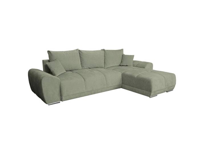ECKSCHLAFSOFA Ramon, Mintgrün S:296x182cm