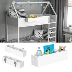 VitaliSpa Hängeral für Kinderbett Hochbett Einhängeregal Zubehör Regal Ablage
