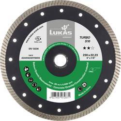 LUKAS-ERZETT A344142301110013 DiamantTURBO S10 230 Diamanttrennscheibe Durchmesser 230 mm Bohrungs-Ø 22.23 mm Stein, Beton 1 St.