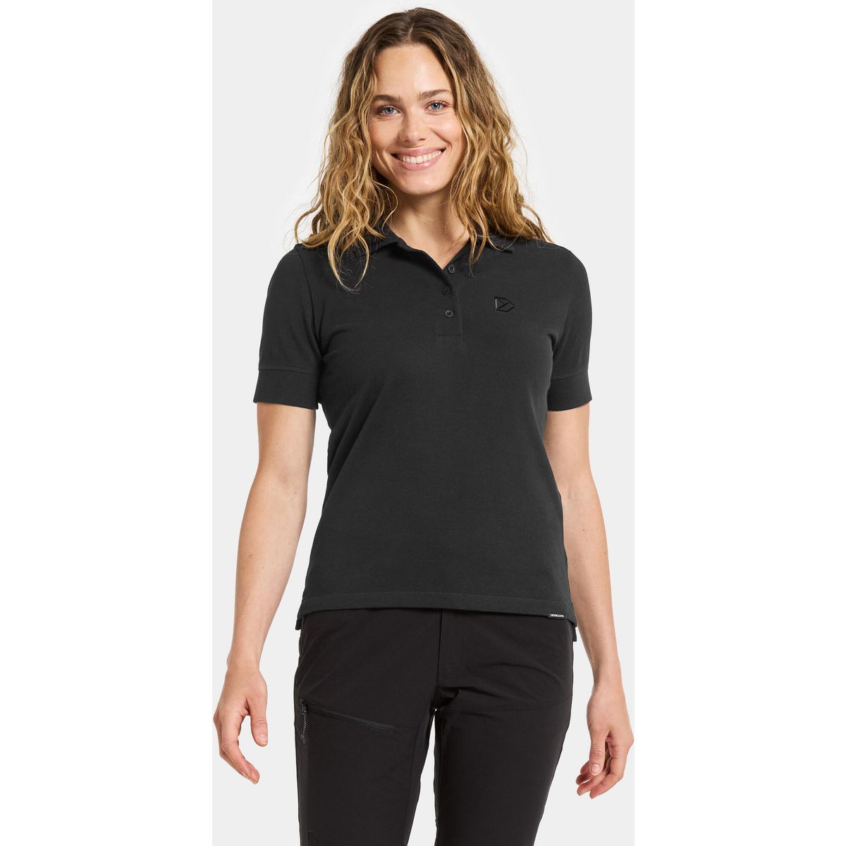 Didriksons Wivi WNS Polo black (060) 46 505742060-46