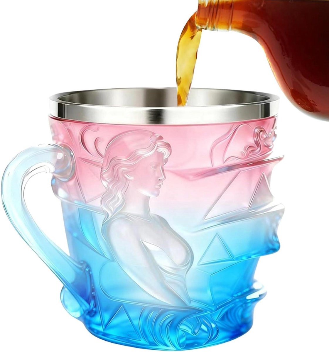 Boekenstapel Mok - Boekvormige Beker - 150 ml