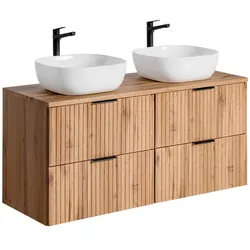 DOPPELWASCHTISCH 120.8cm Adriel Holz