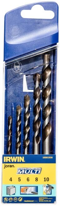Irwin Set de forets polyvalents 5 pièces ; Irwin Tools (10501938)