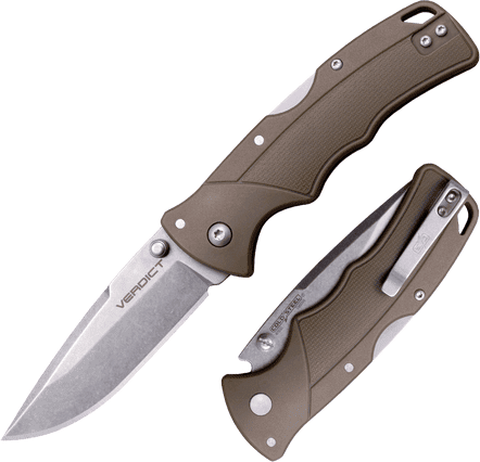 Cold Steel Verdict Spear Point 4116SS - FDE