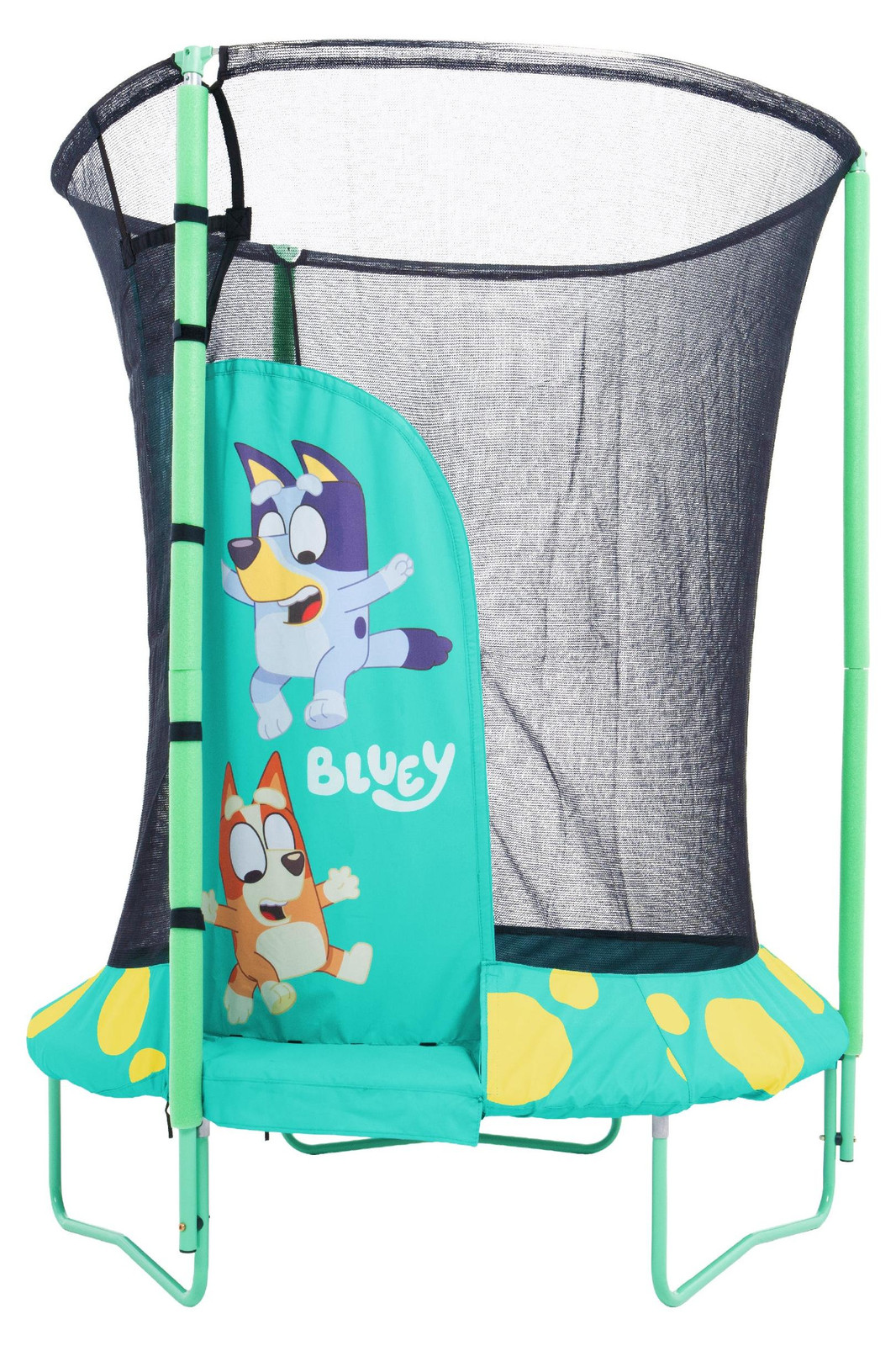 TP Toys Ronde trampoline Junior met iglu-opening, blauw, diameter 140 cm