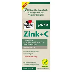 Doppelherz Zink + C Pure 60 ST