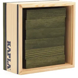 KAPLA - Holzbausteine, grün, 40er Box