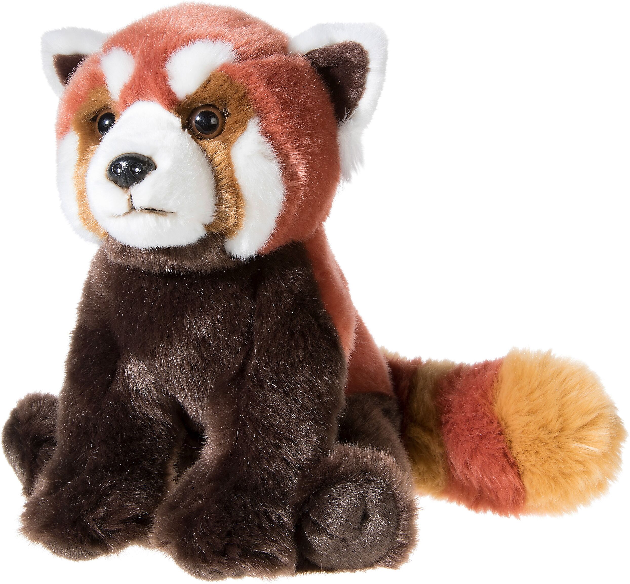Kuscheltier HEUNEC "Endangered, Roter Panda, 30 cm", braun (rotbraun, braun, weiß), Plüschfiguren, KinderB:18cm H:30cm T:20cm, Polyester, Kuscheltier, B:18cm H:30cm T:20cm