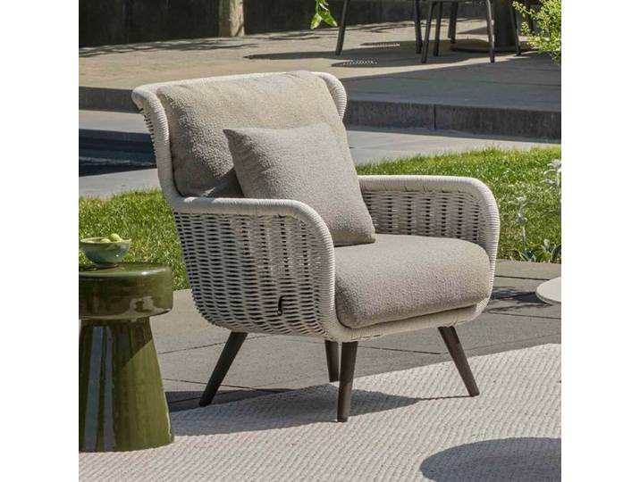 Apple Bee Key Largo Loungesessel Aluminium/Rope/Bee Wett Taupe Sand