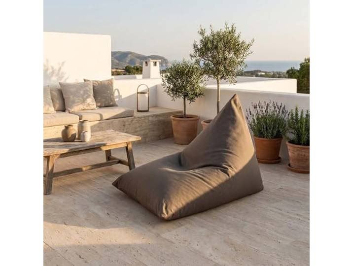 Maanta Thera Sitzsack Outdoor - Polypropylen - Taupe - für Garten und Terrasse